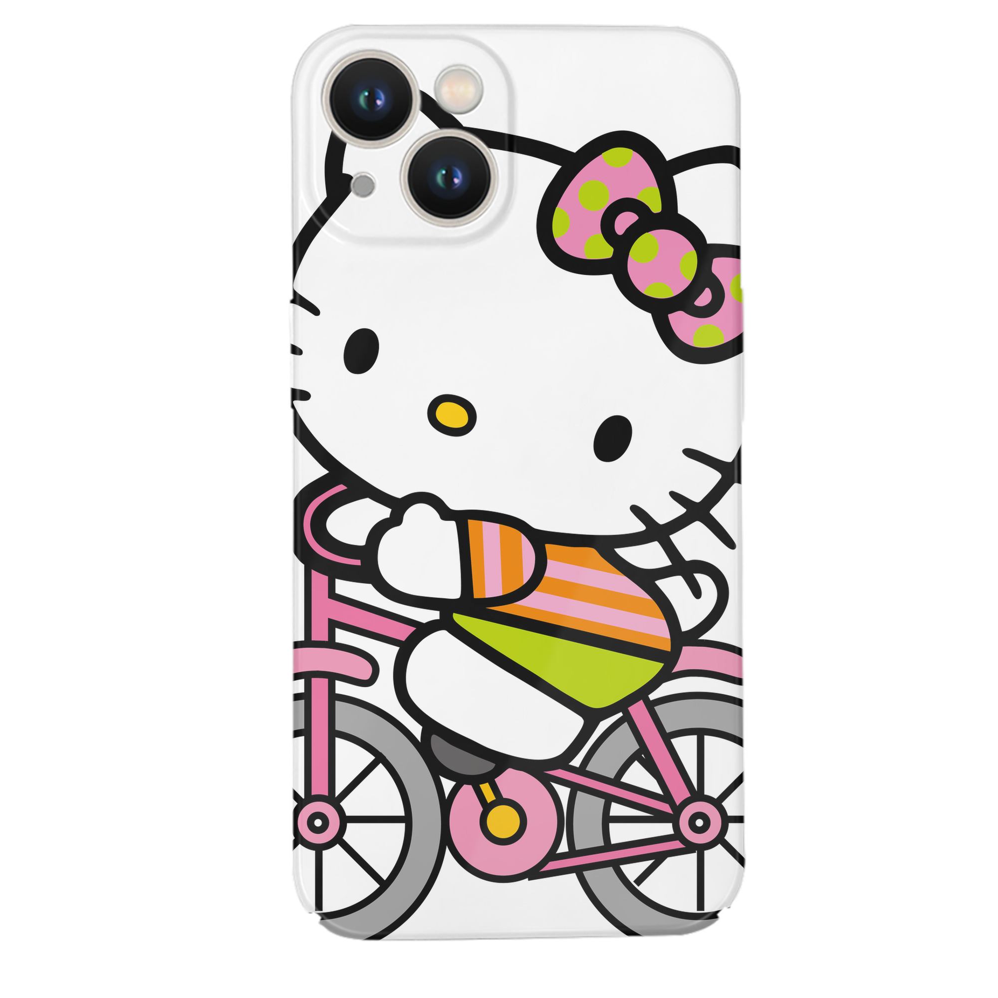 （画像用） Hello Kitty ハローキティ 【iPhone 14シリーズ対応】ハードケース